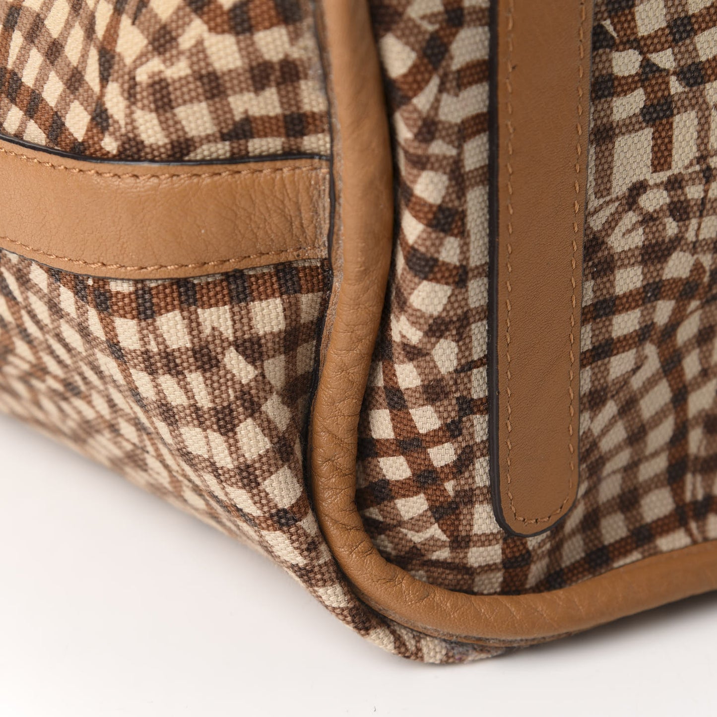 Visetos Medium Liz Reversible Shopper Tote Cognac