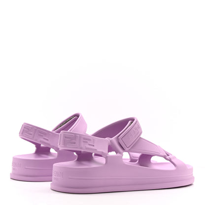 Fendi Rubber FF Sporty Hiker 25mm Sandals 41 Violetta 4 of 9