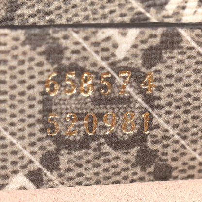 Gucci X BALENCIAGA GG Supreme Monogram Web Logo Print Mini Horsebit 1955 Shoulder Bag Beige Ebony 7 of 14