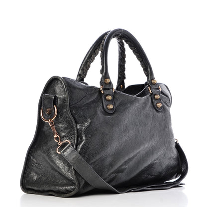 Balenciaga Agneau Giant 12 Rose Gold Hardware City Anthracite 4 of 10