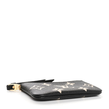 Louis Vuitton Empreinte Monogram Giant Key Pouch Black Beige 4 of 9