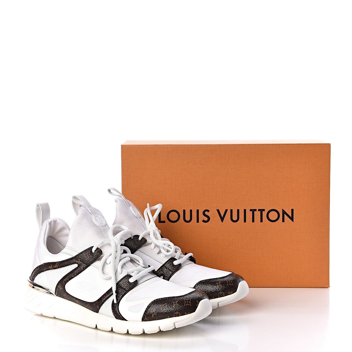 Louis Vuitton Technical Nylon Monogram Rubber Aftergame Sneakers 41 9 of 9