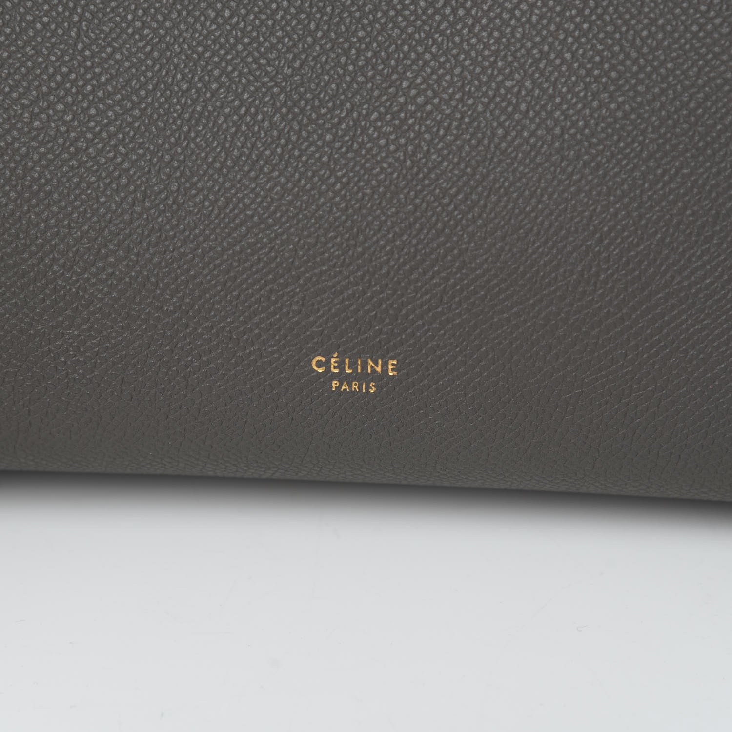Celine Grained Calfskin Mini Belt Bag Grey 6 of 11
