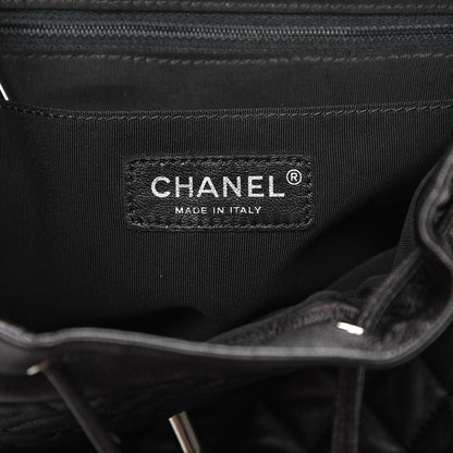 Chanel Lambskin Quilted Large Urban Spirit Backpack Black 6 of 8