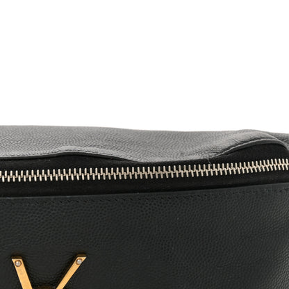 Saint Laurent Grain De Poudre Monogram Belt Bag Black 11 of 11
