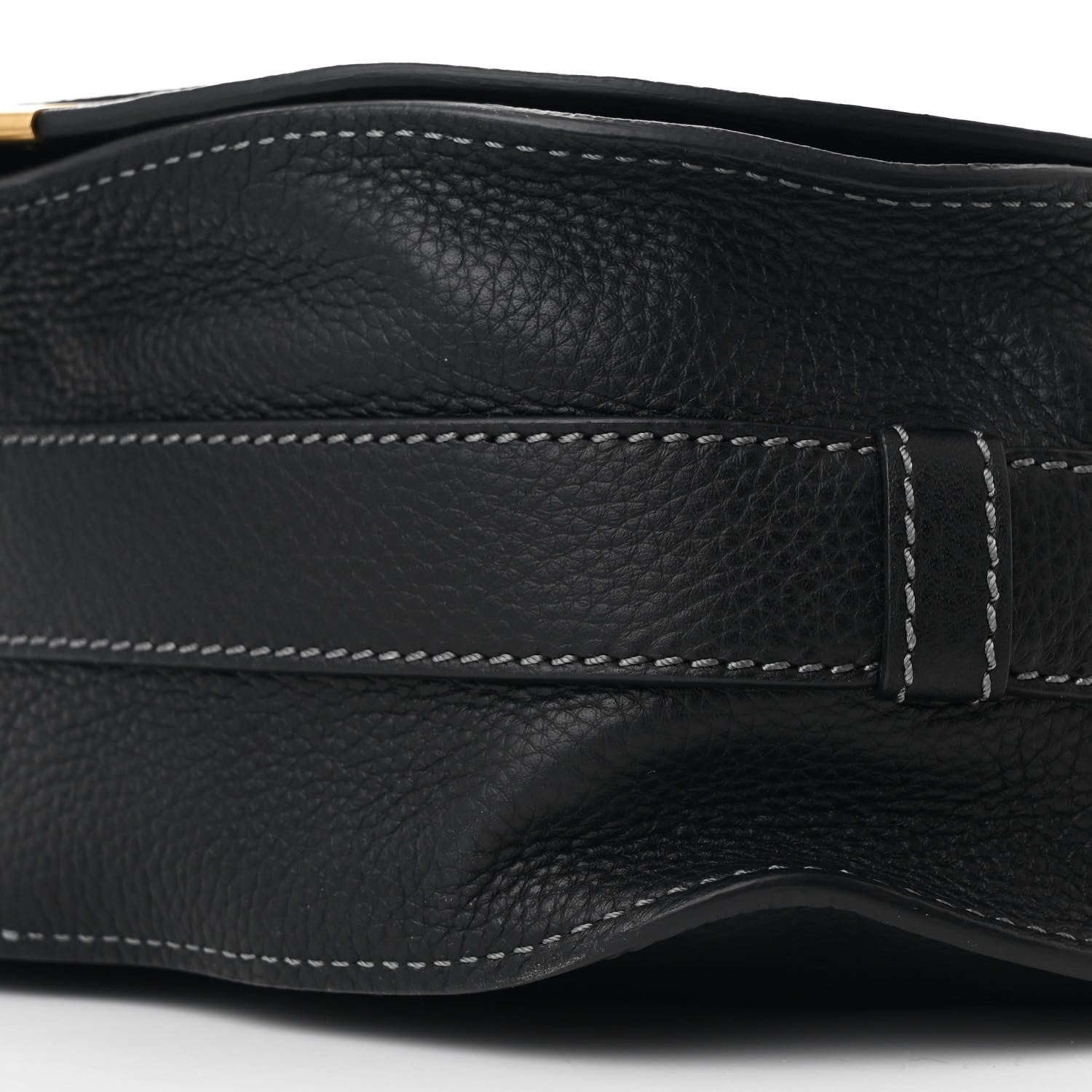 Chloe Calfskin Medium Marcie Round Crossbody Bag Black 11 of 13
