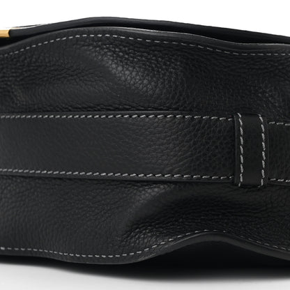 Chloe Calfskin Medium Marcie Round Crossbody Bag Black 11 of 13