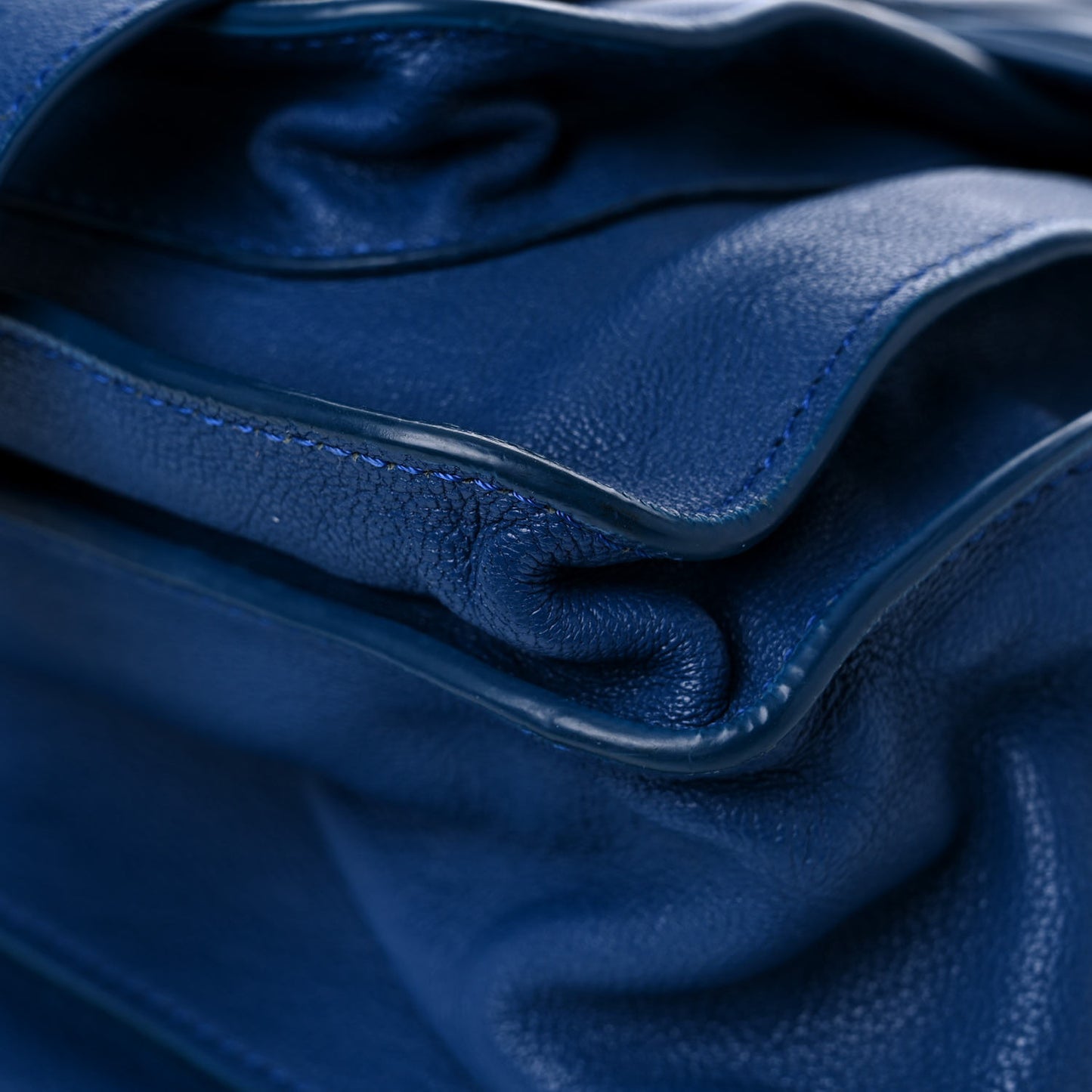 Lambskin Medium PS1 Satchel Blue