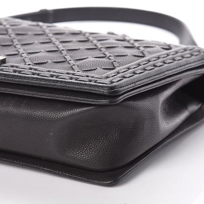 Chanel Caviar Stitched Large Boy Flap Black 14 of 14