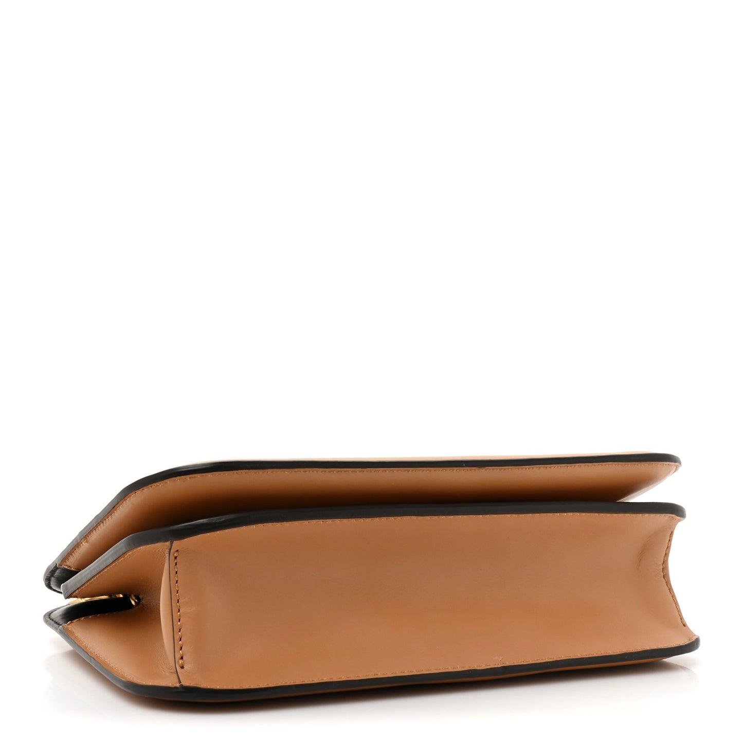 Vitello King Nubuck Pequin Karligraphy Pocket Shoulder Bag Biscuit Tobacco Moro