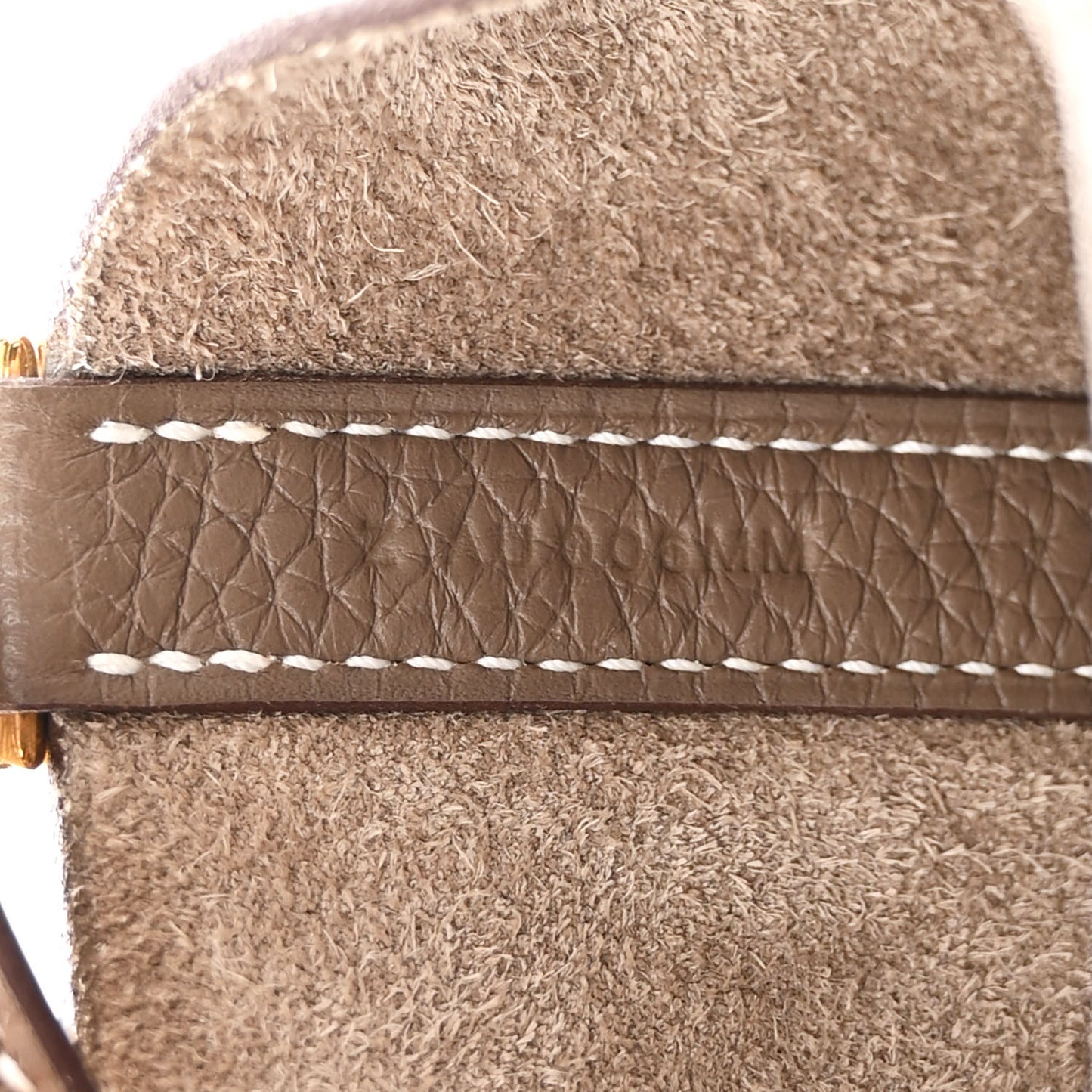 Taurillon Clemence Picotin Lock 22 MM Etoupe