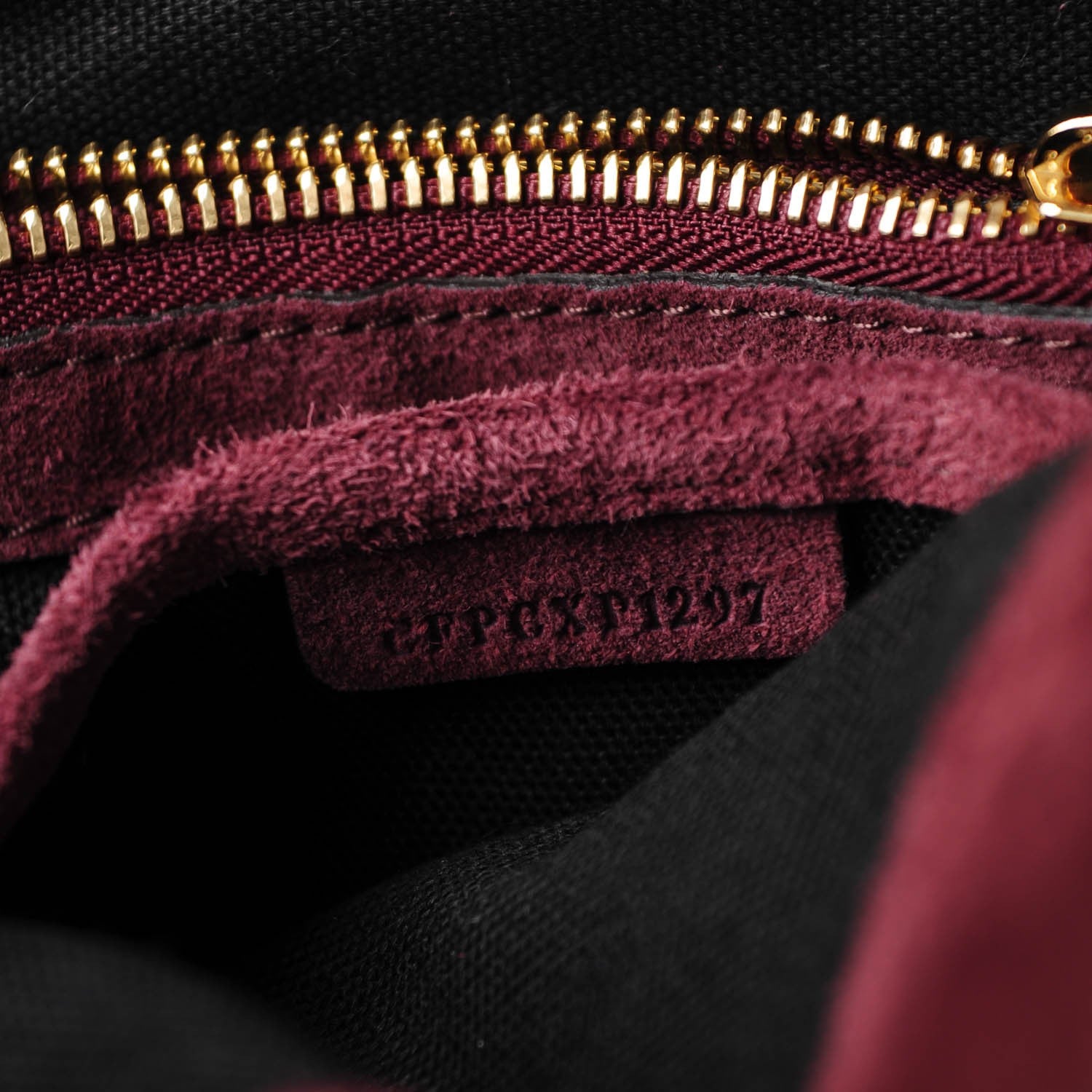 Burberry Suede House Check Cornwall Hobo Mahogany Red 11 of 14