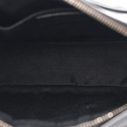 Saint Laurent Calfskin Matelasse Monogram Monochrome Lou Camera Bag Black 5 of 13