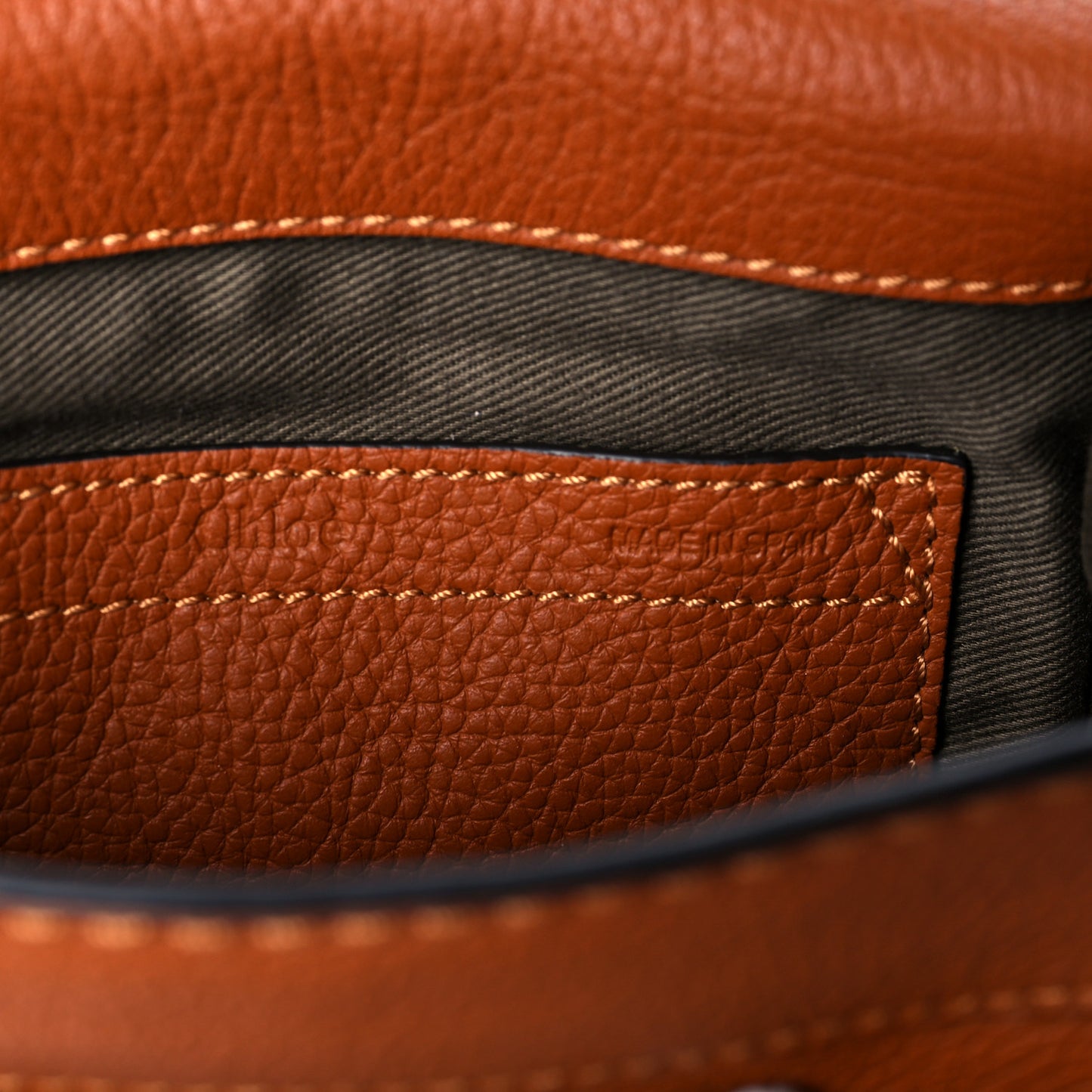 Calfskin Mini Marcie Round Crossbody Bag Tan