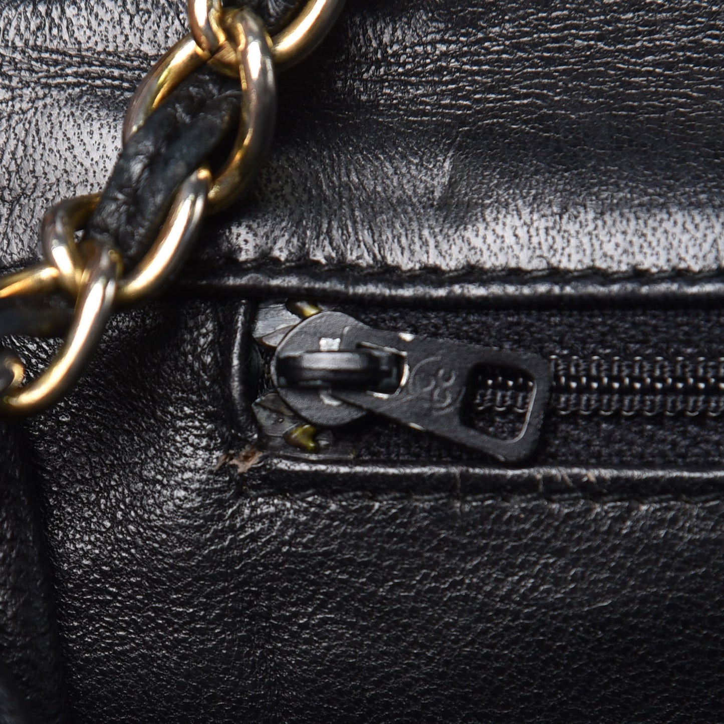 Lambskin Quilted Tassel Shoulder Flap Bag Black