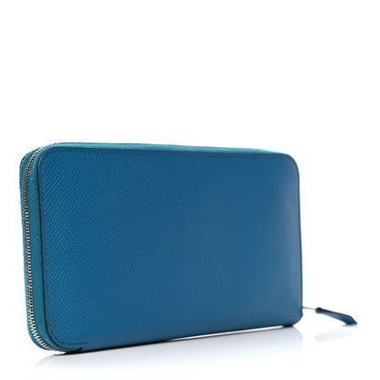 Hermes Epsom Azap Wallet Bleu Izmir 2 of 5