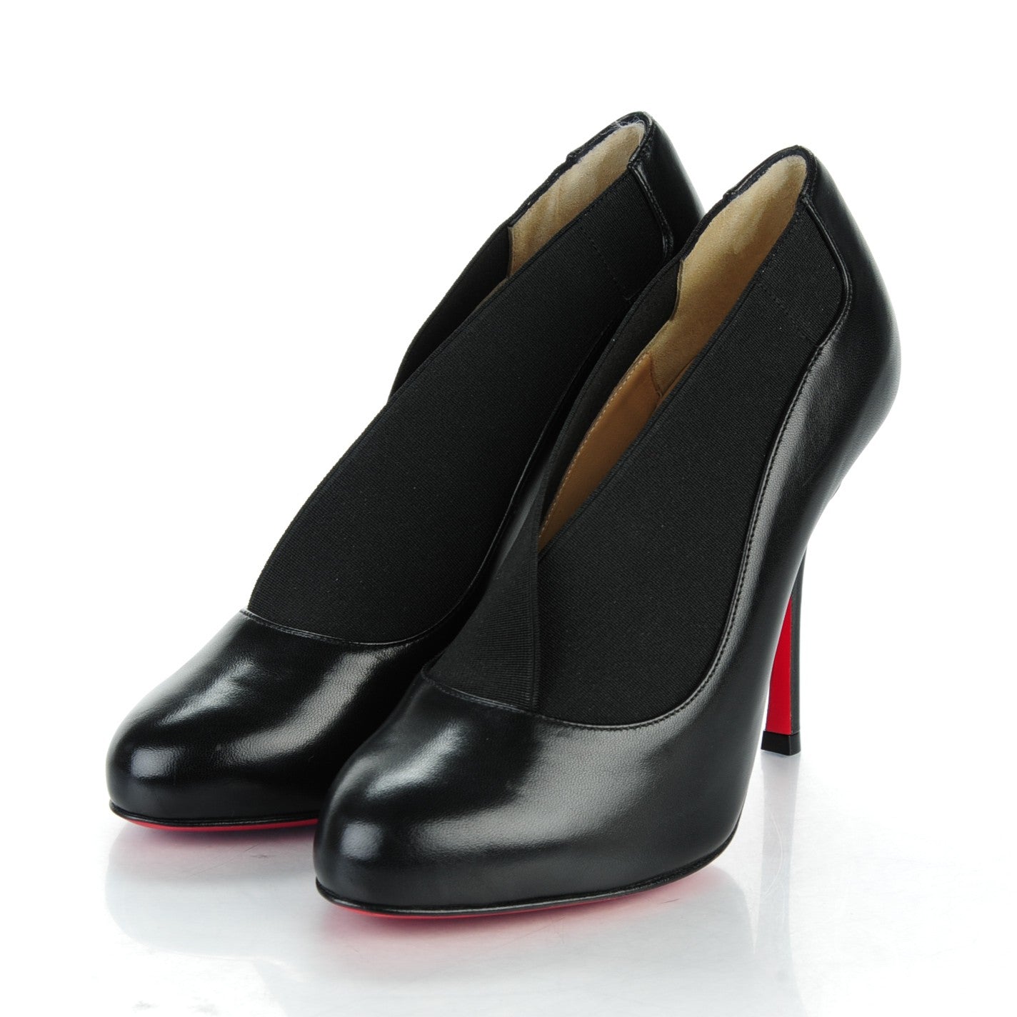 Shiny Nappa Toot Couverte 100 Pumps 35 Black