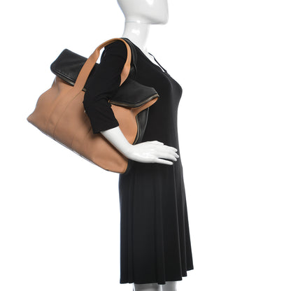 3.1 Phillip Lim 3.1 Calfskin 31 Hour Bag Black Nude 2 of 19