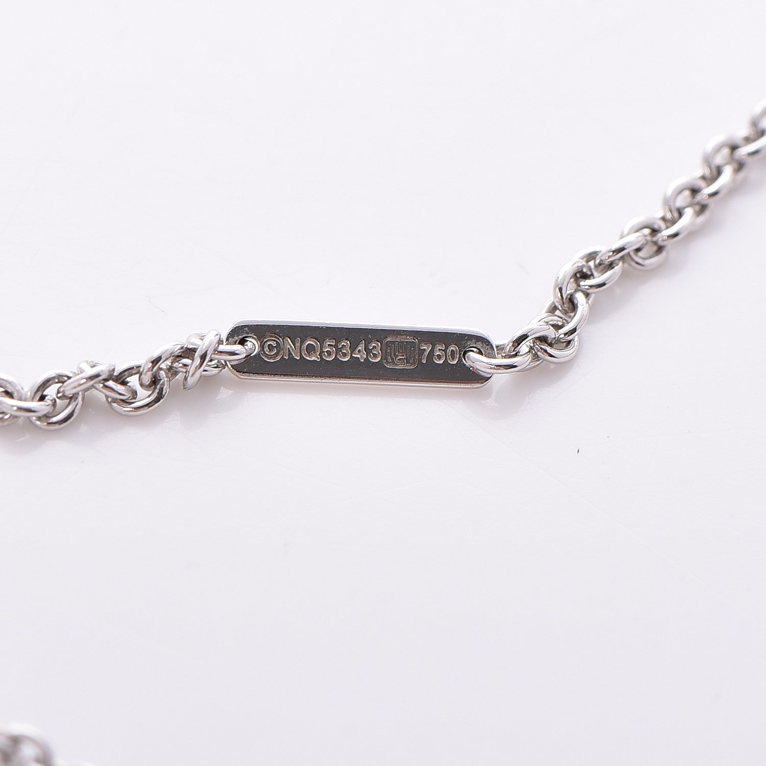 Cartier 18K White Gold Diamond Mon Amour Lariat Necklace 7 of 8
