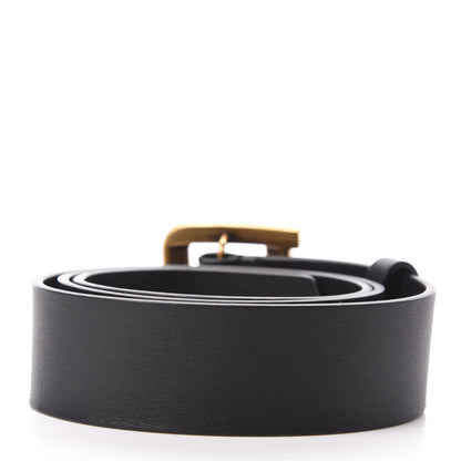 Christian Dior Calfskin Diorquake Belt 80 Black 2 of 5