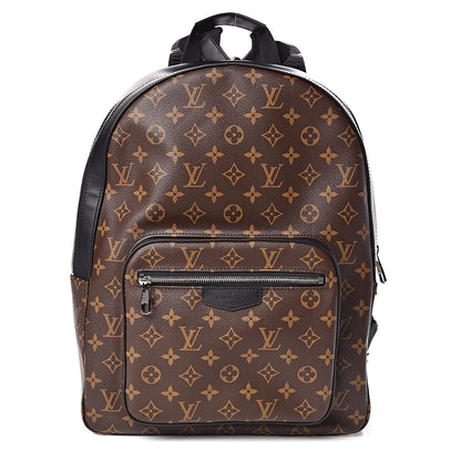 Louis Vuitton Monogram Macassar Josh Backpack 1 of 10