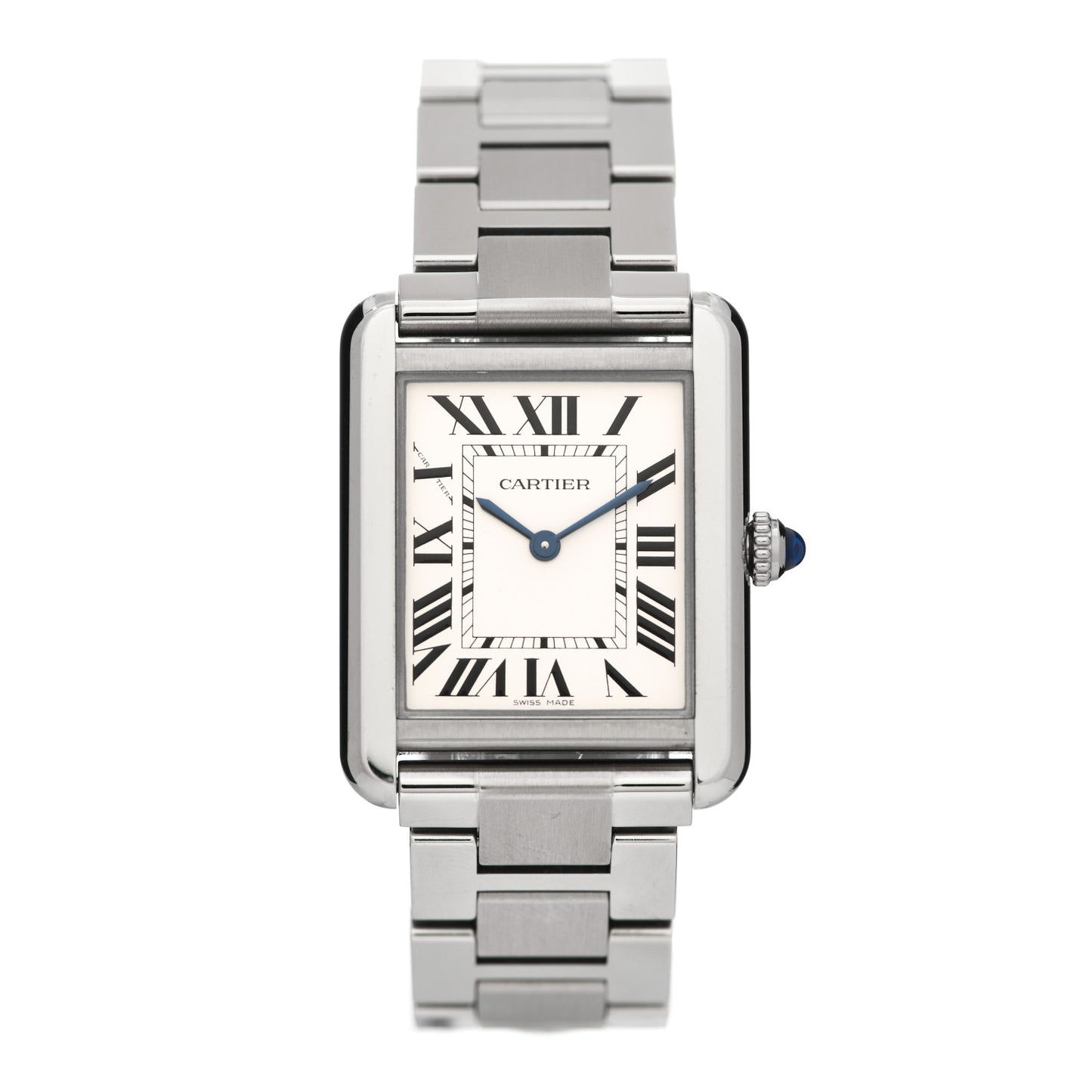 Stainless Steel 24mm Tank Solo Quartz Watch