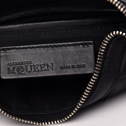 Alexander McQueen Lambskin Quilted De Manta Clutch Black 6 of 7