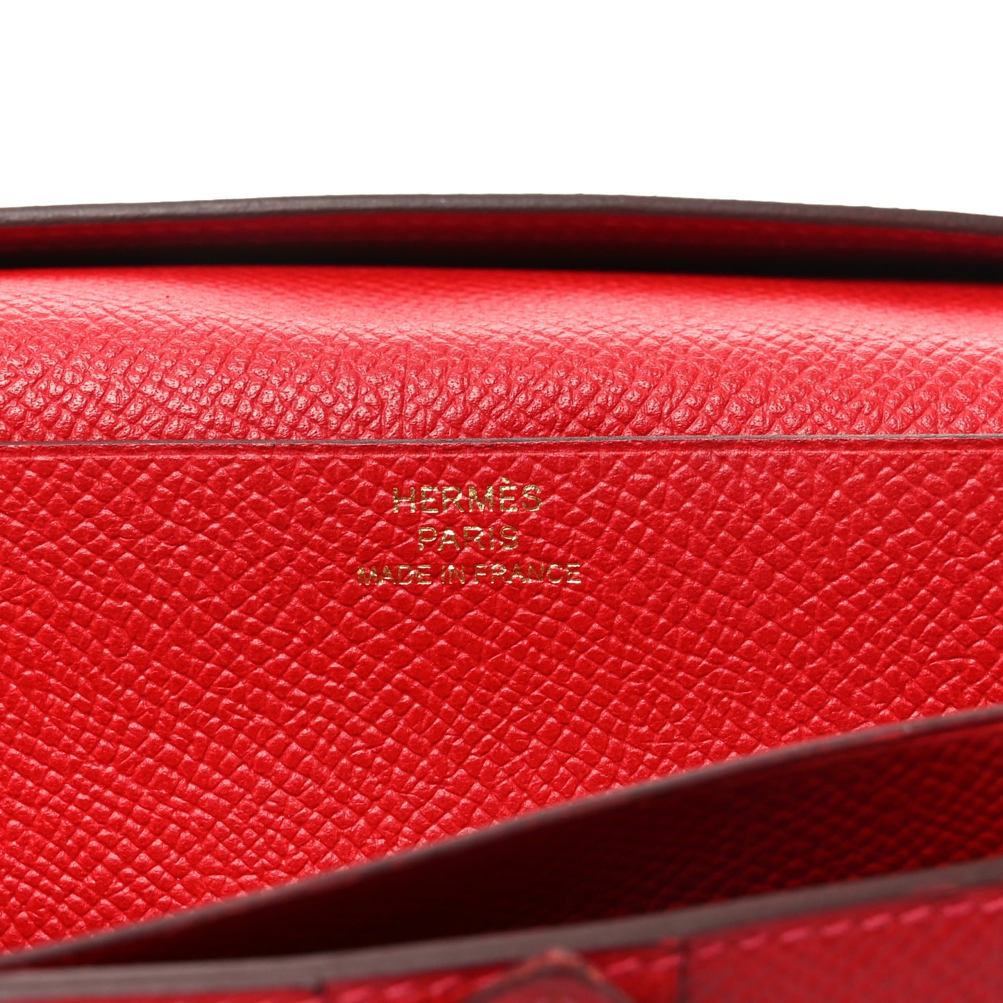 Epsom Bearn Gusset Wallet Rouge Casaque
