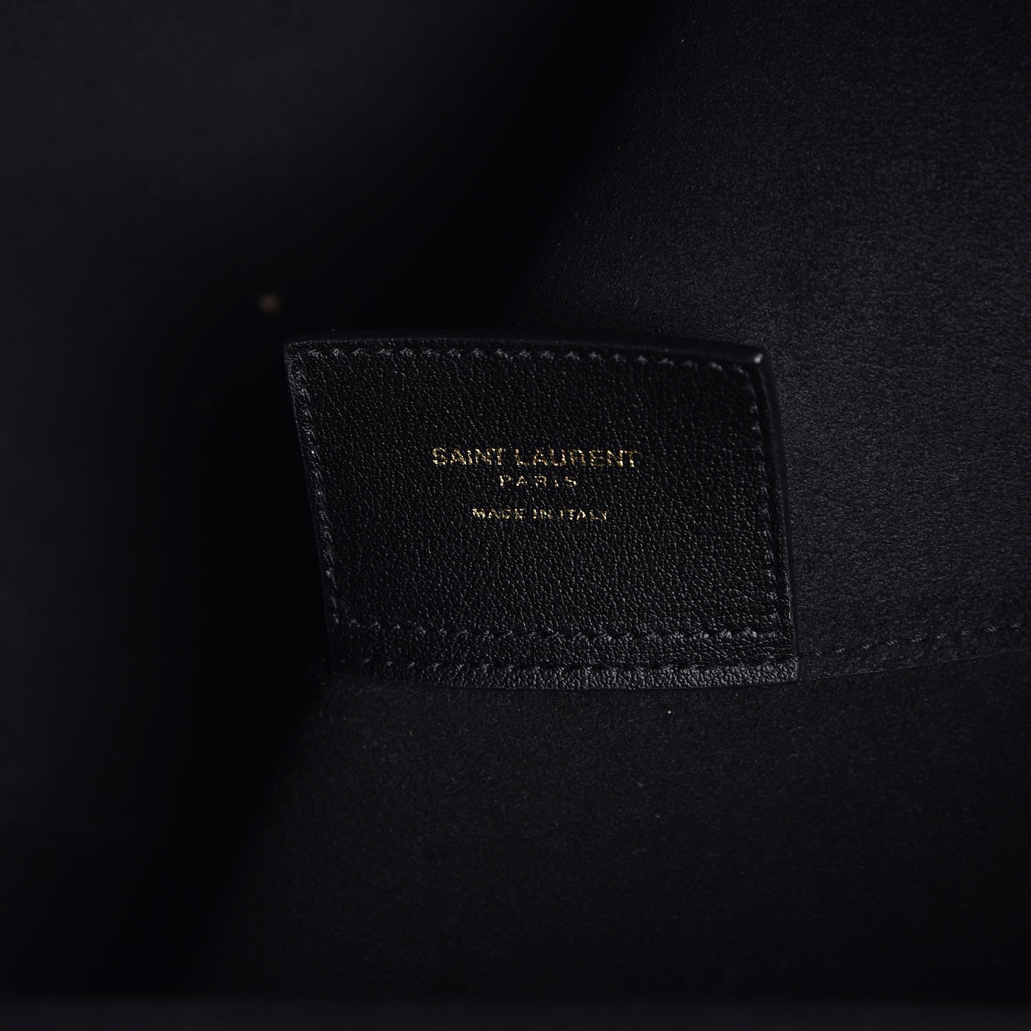 Saint Laurent Calfskin Large Shopping Tote Black 8 of 10
