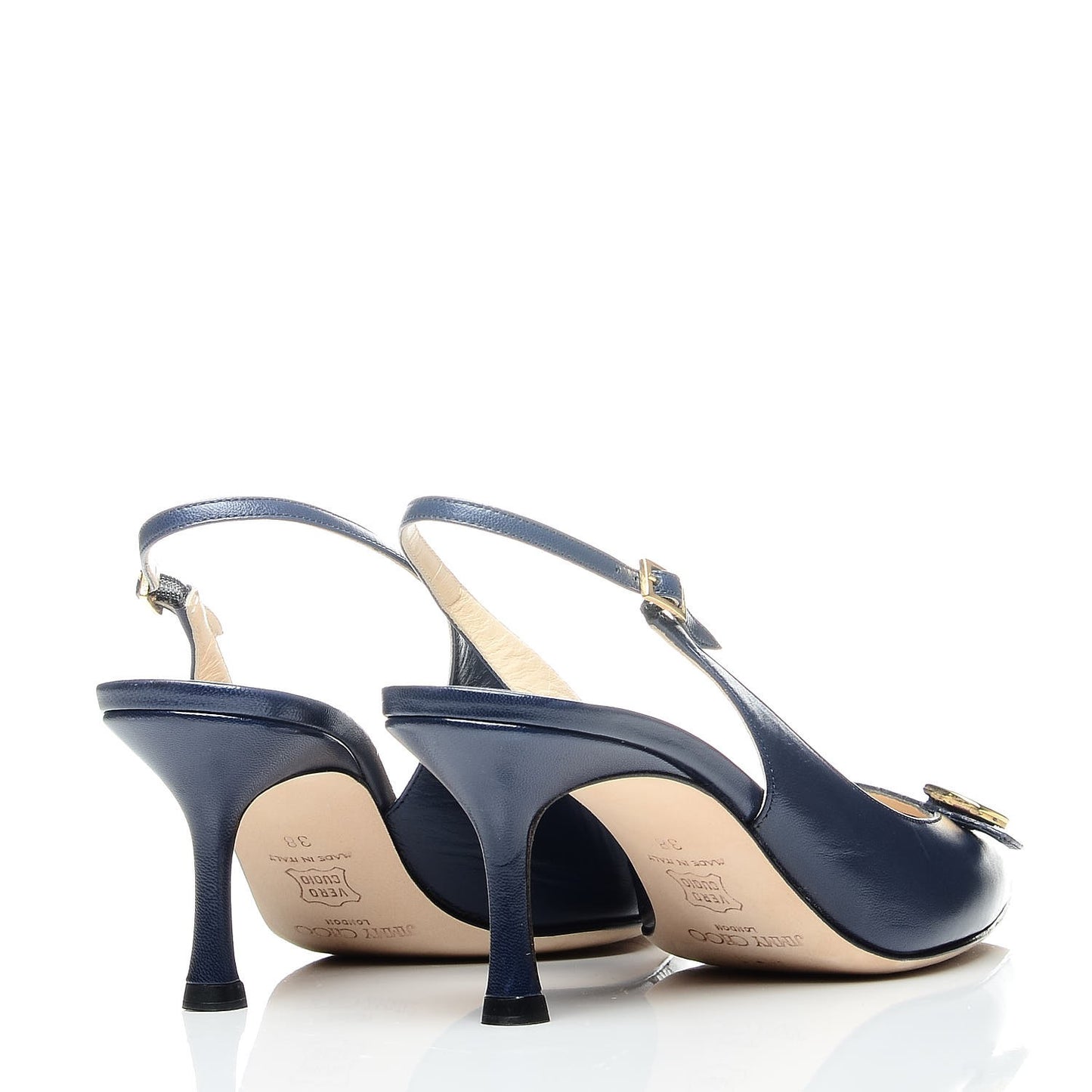 Kid Forever Slingback Pumps 38 Navy