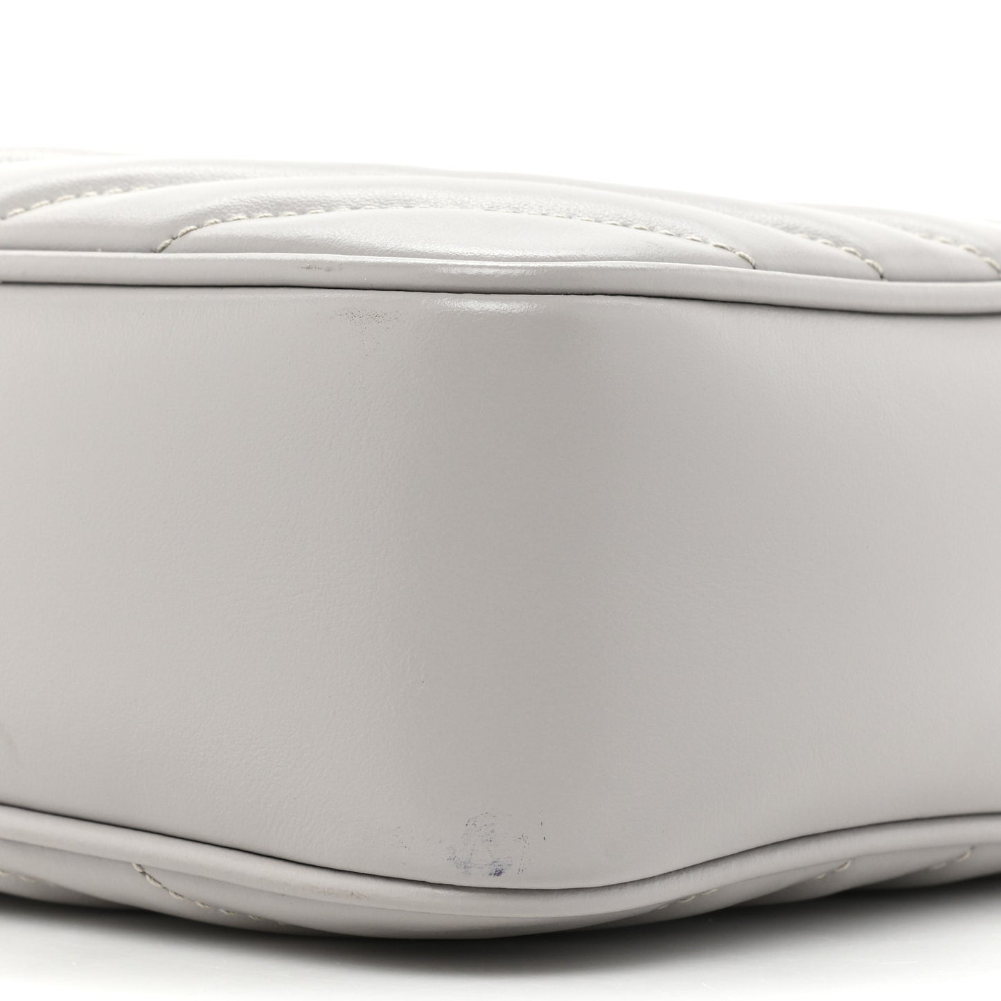 Calfskin Matelasse Monogram Lou Camera Bag Granite