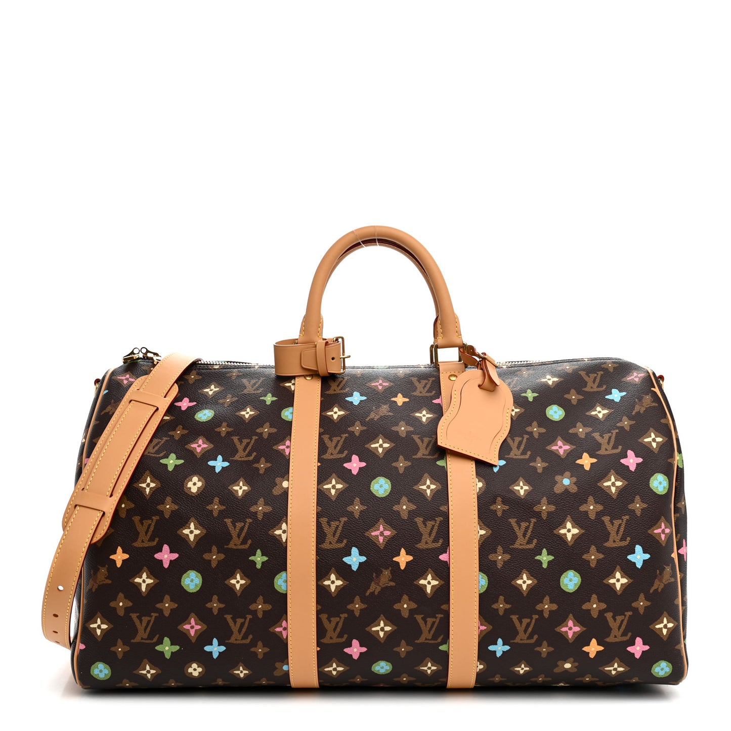 Monogram Craggy Keepall Bandouliere 50 Chocolate