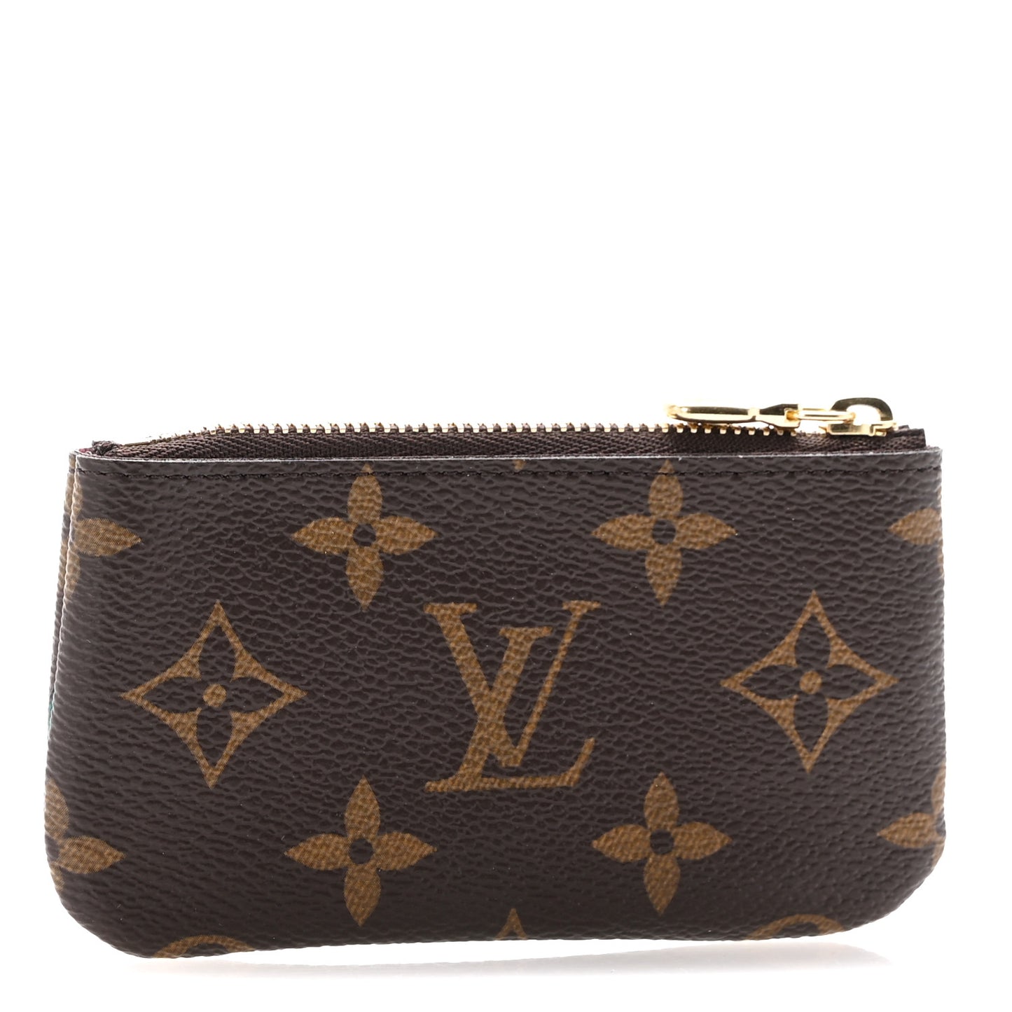 Monogram 2023 Christmas Animation Alpine Key Pouch Pink