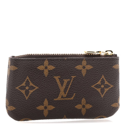 Louis Vuitton Monogram 2023 Christmas Animation Alpine Key Pouch Pink 3 of 9