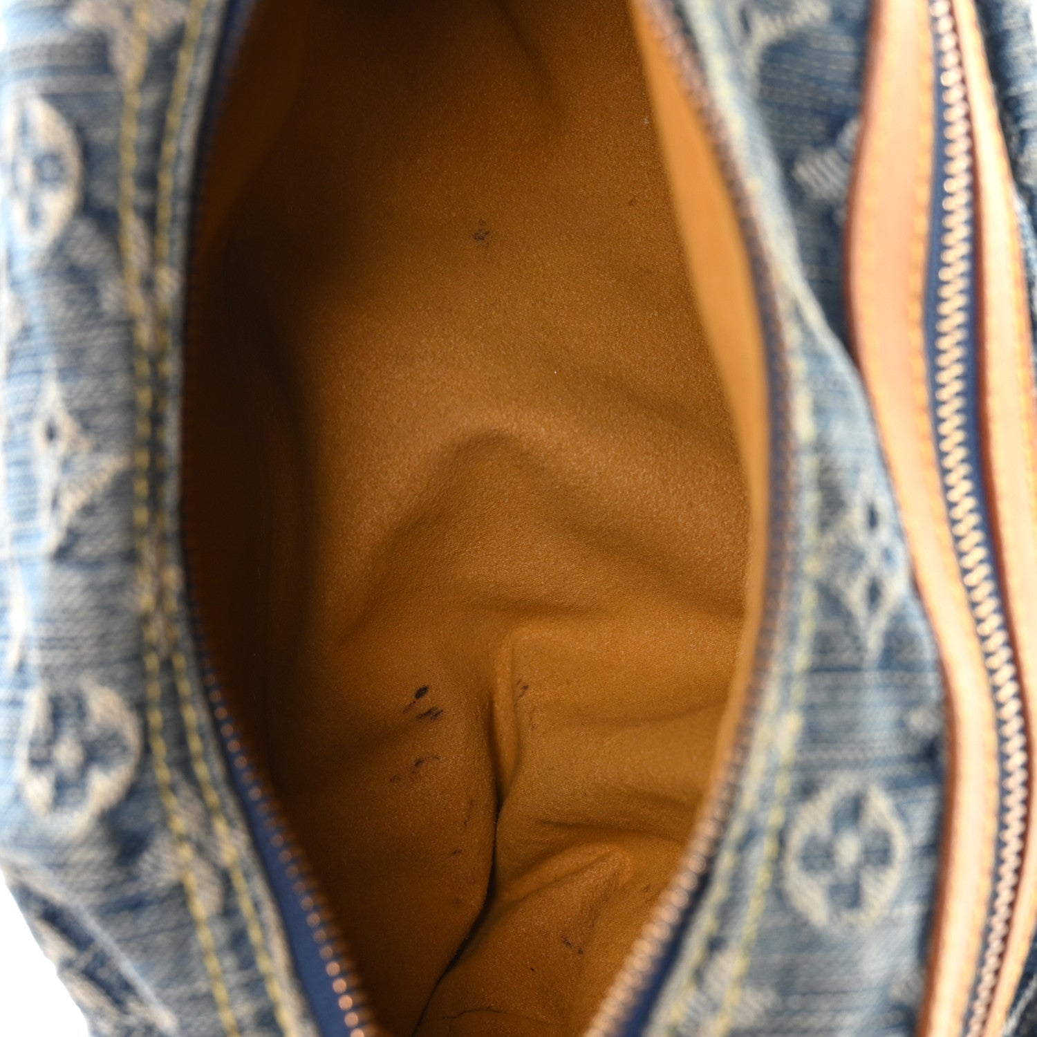 Louis Vuitton Monogram Denim Baggy PM Blue 5 of 12