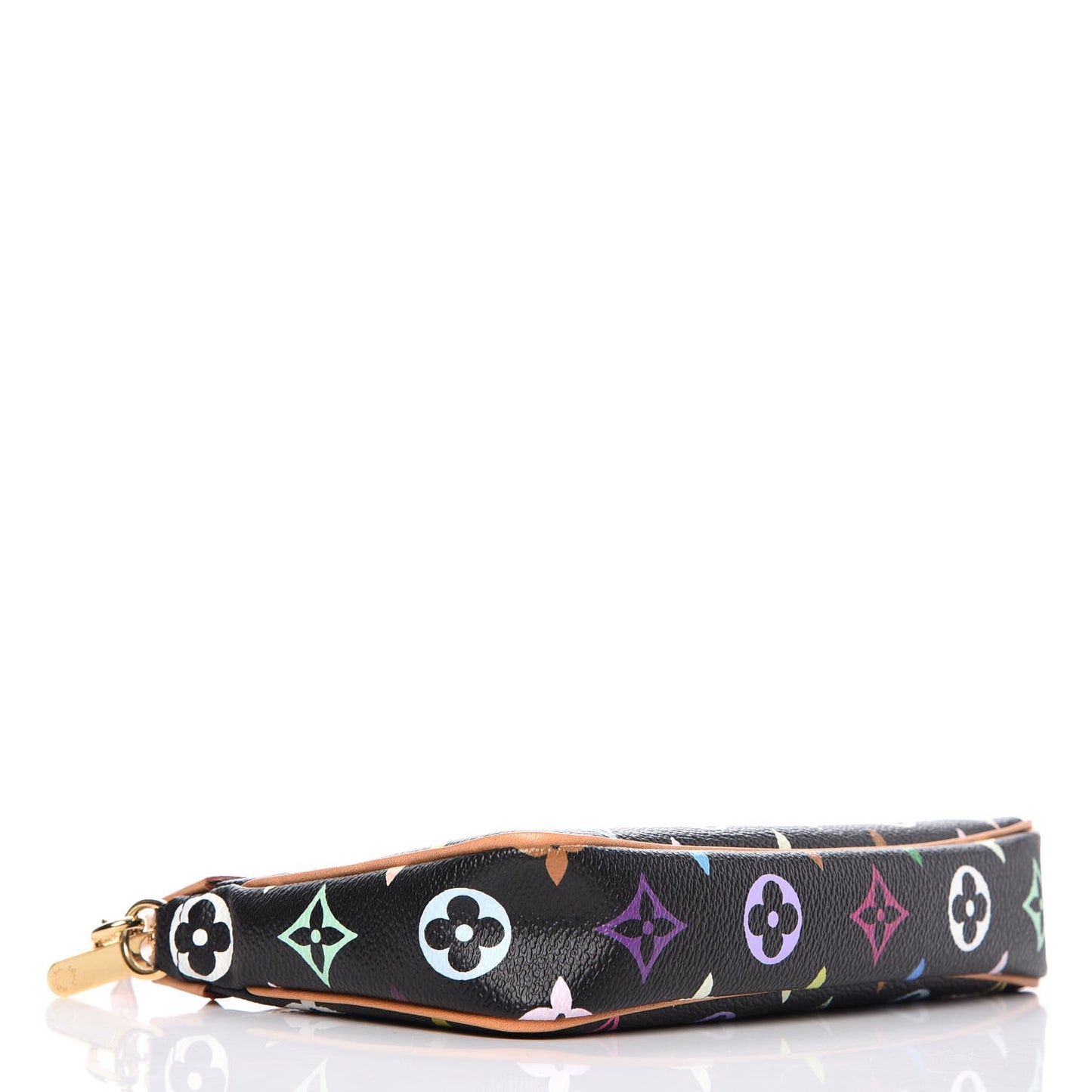 Monogram Multicolor Pochette Accessories Black