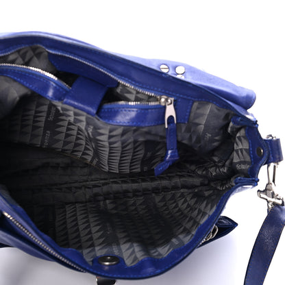 Proenza Schouler Lambskin Medium PS1 Satchel Cobalt Blue 4 of 4