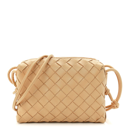Bottega Veneta Nappa Intrecciato Mini Loop Camera Bag Almond 1 of 10