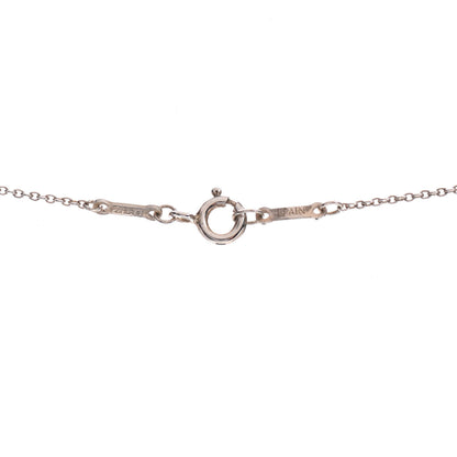 Tiffany Sterling Silver Elsa Peretti Open Tear Drop Pendant Necklace 3 of 4