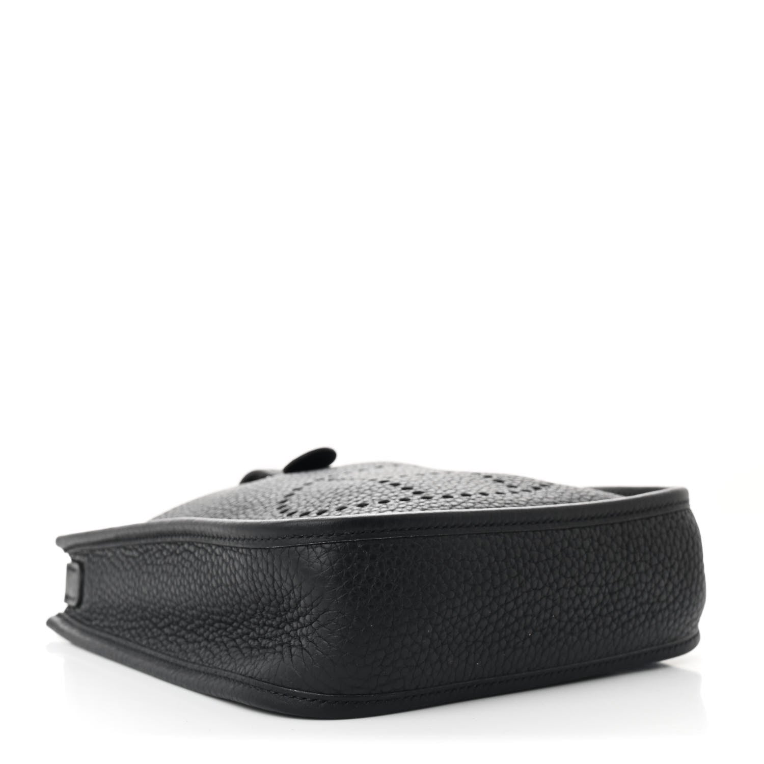 Hermes Taurillon Clemence Evelyne TPM Black 4 of 10