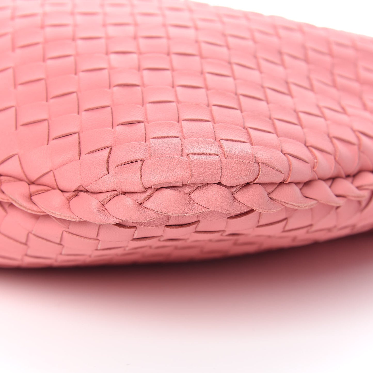 Nappa Intrecciato Medium Veneta Hobo Petal