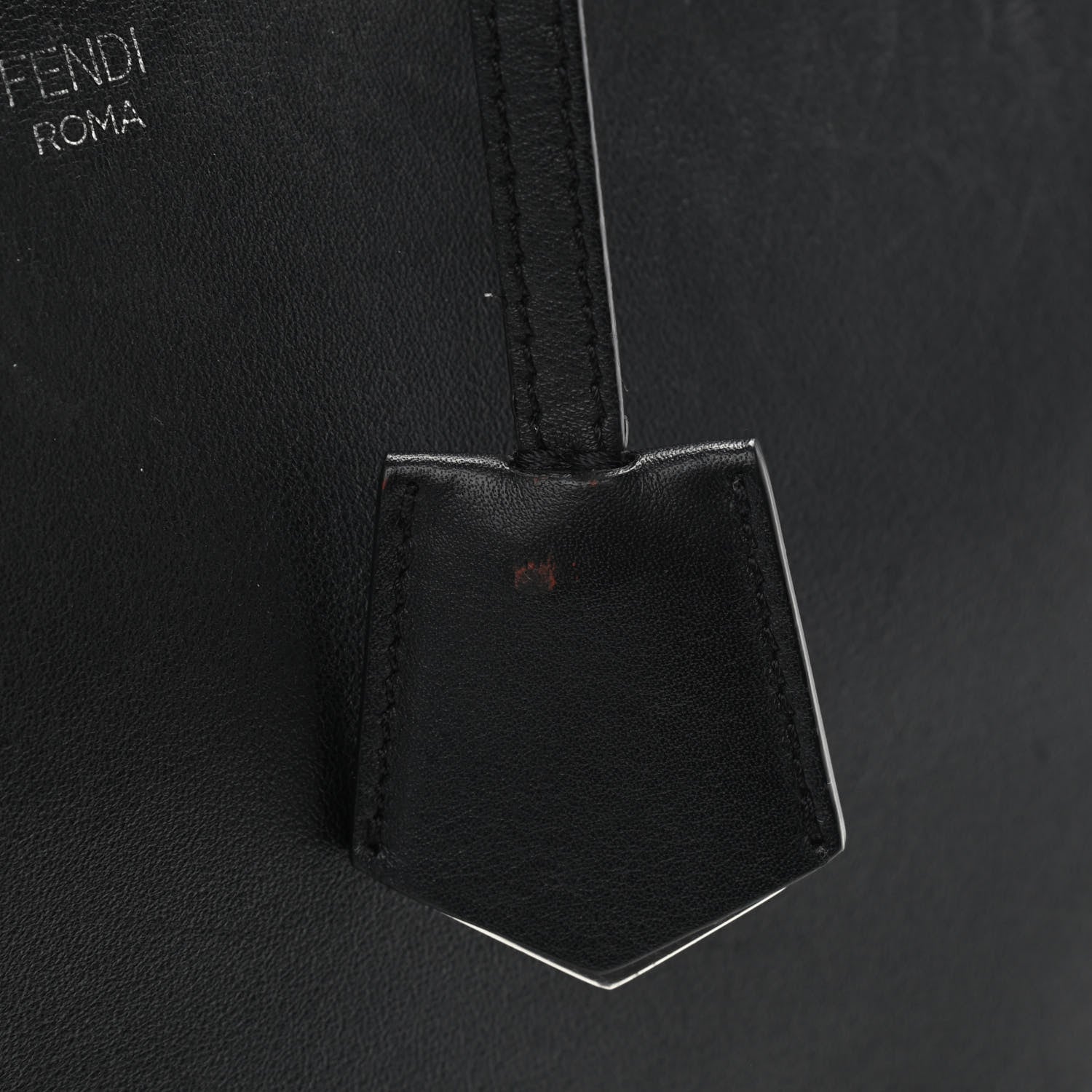 Fendi Vitello Dolce Large By The Way Boston Bag Black 10 of 13