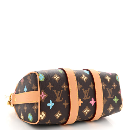 Louis Vuitton Monogram Craggy Keepall Bandouliere 25 Chocolate 4 of 10