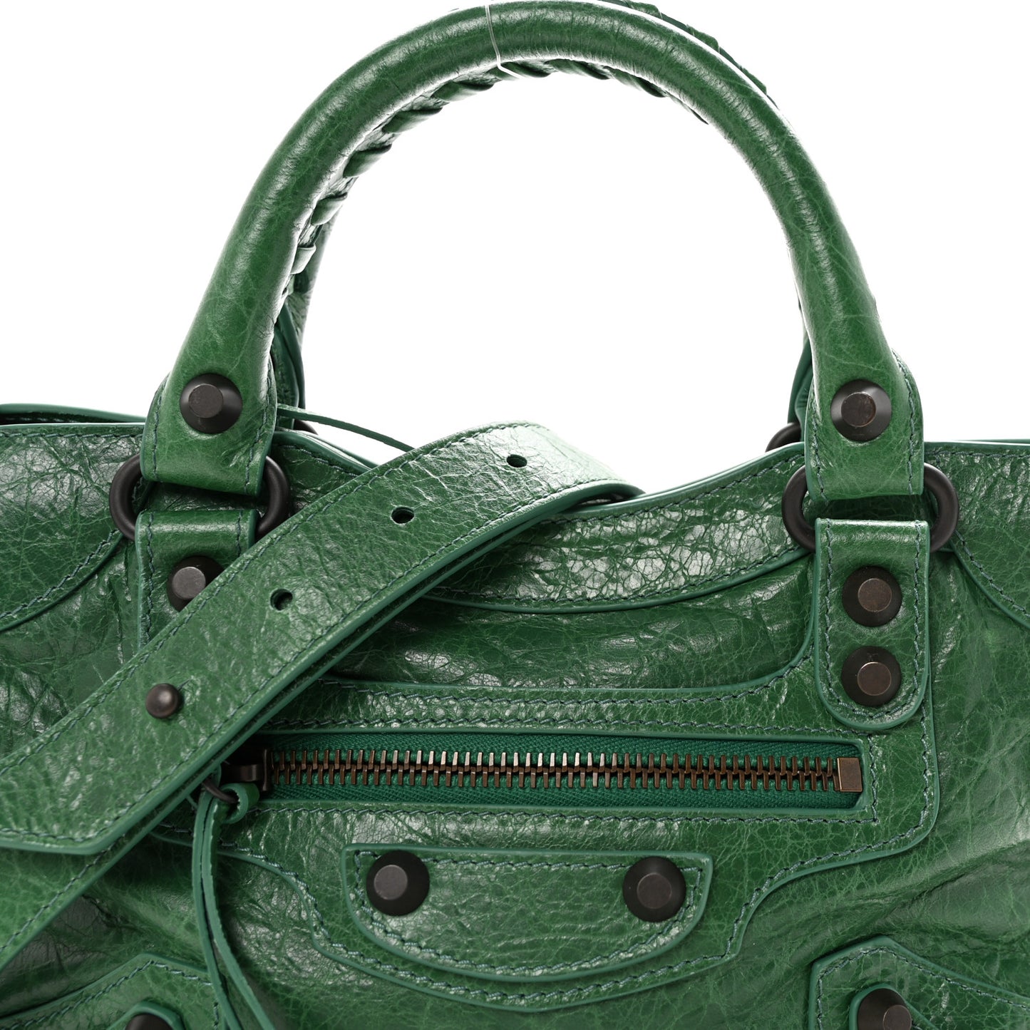 Agneau Classic Hardware Mini City Emerald