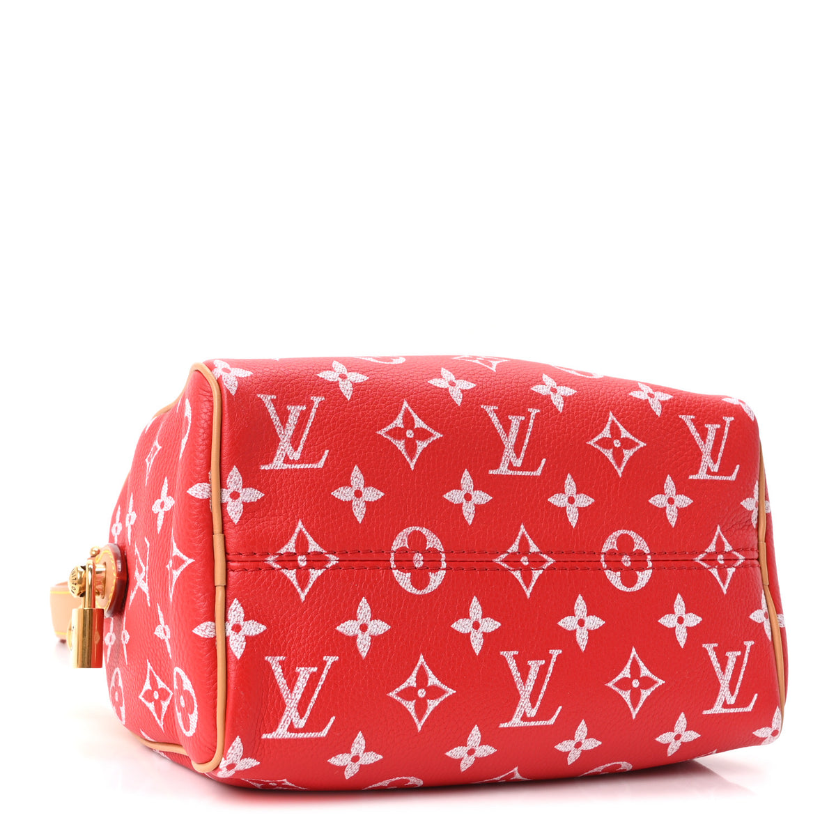 Calfskin Monogram Speedy P9 Bandouliere 20 Red