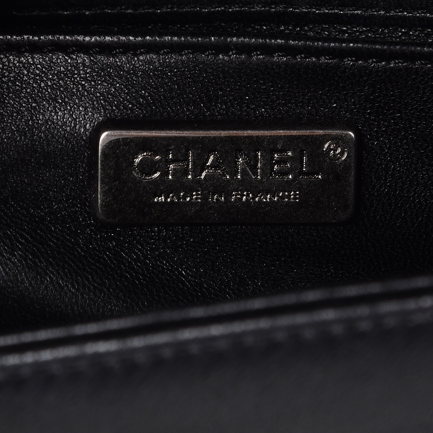Chanel Galuchat Stingray Small Boy Flap Black 7 of 9