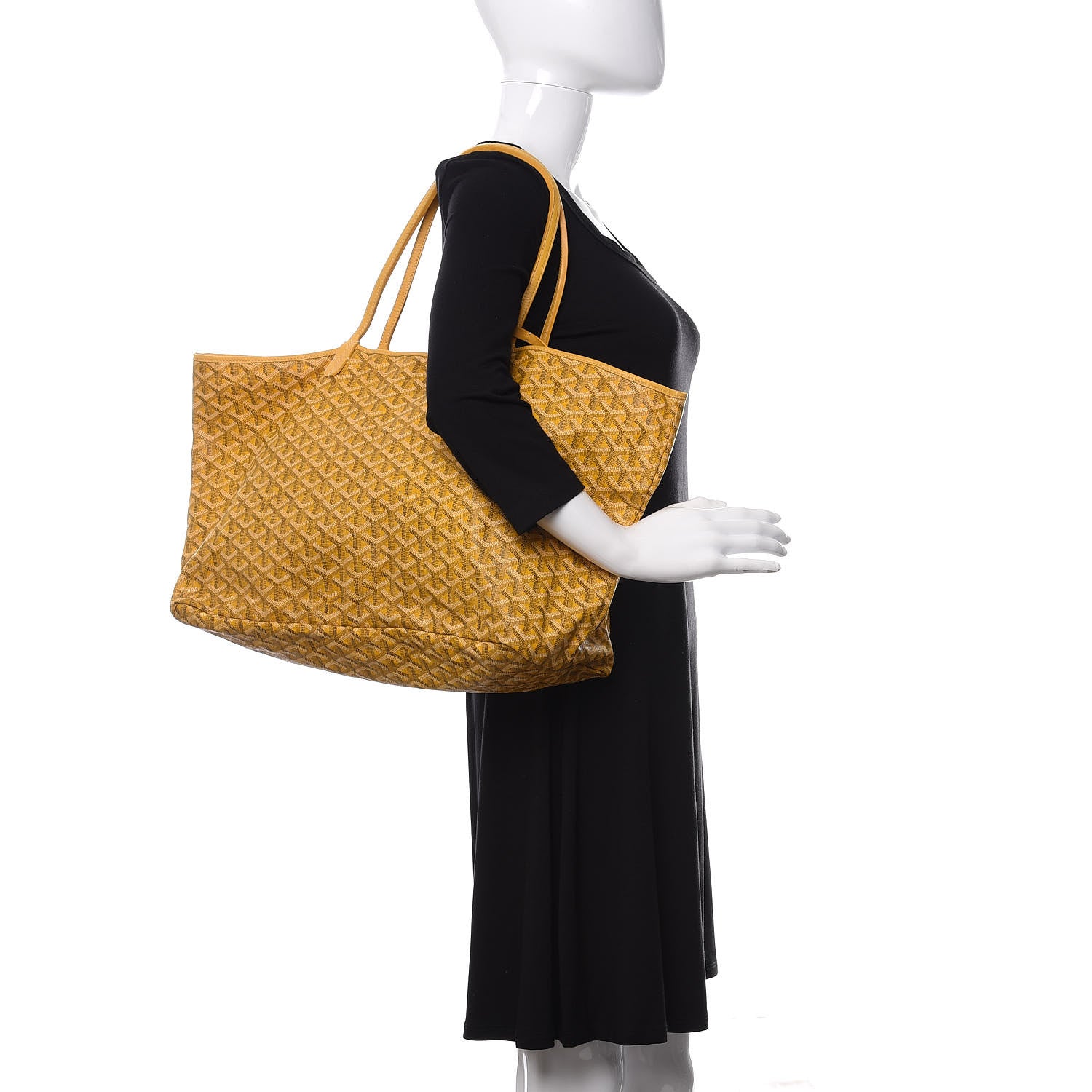Goyard Goyardine Saint Louis GM Yellow 2 of 8