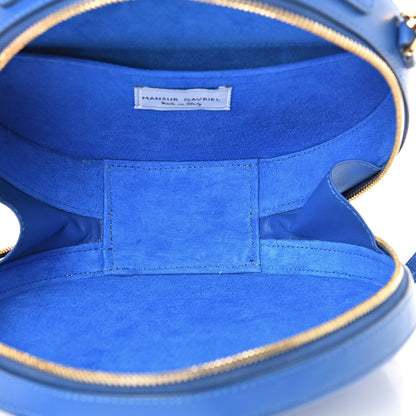 Mansur Gavriel Calfskin Circle Crossbody Bag Royal 4 of 9