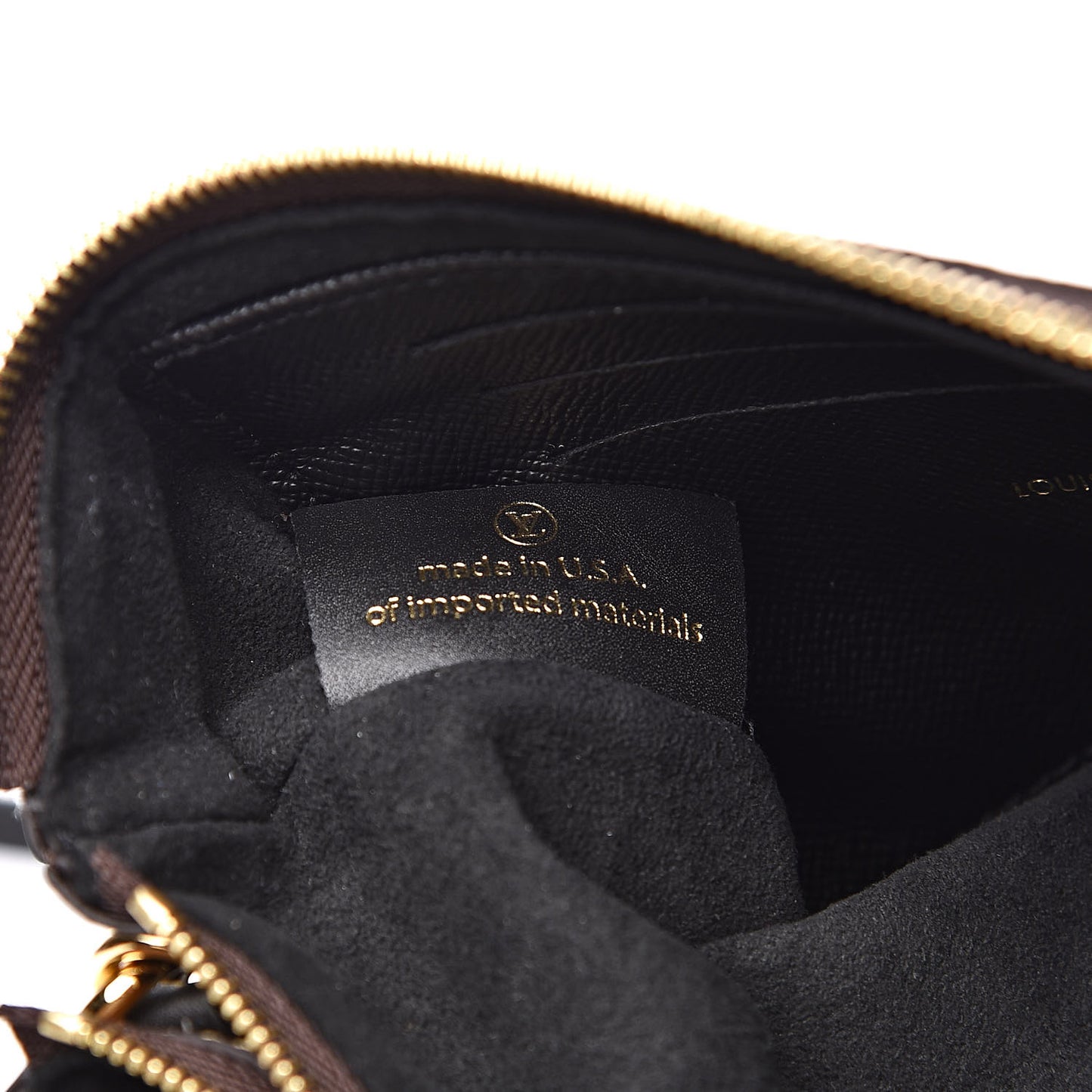 Reverse Monogram Giant Double Zip Pochette