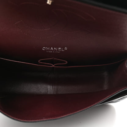 Chanel Caviar Quilted Jumbo Double Flap Black 5 of 9